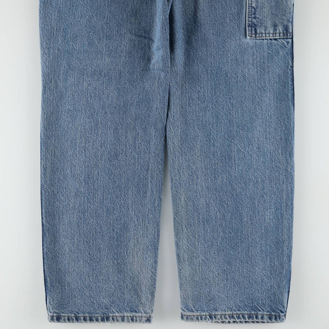 Dickies denim painter pants for men, equivalent to W33 cotton blue type Vintage Second Hand