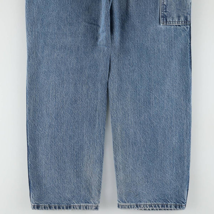Dickies denim painter pants for men, equivalent to W33 cotton blue type Vintage Second Hand