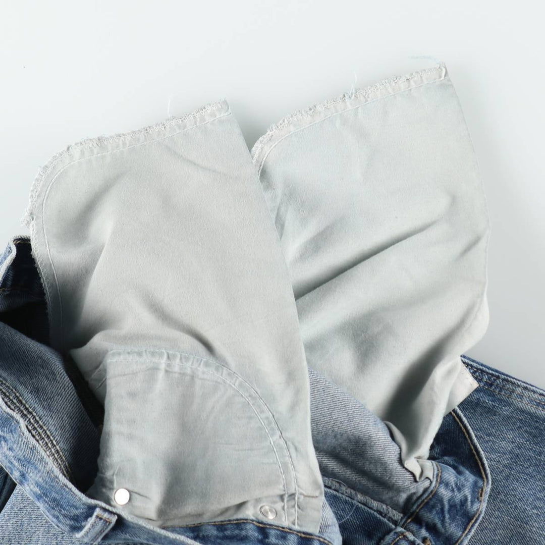 Dickies denim painter pants for men, equivalent to W33 cotton blue type Vintage Second Hand
