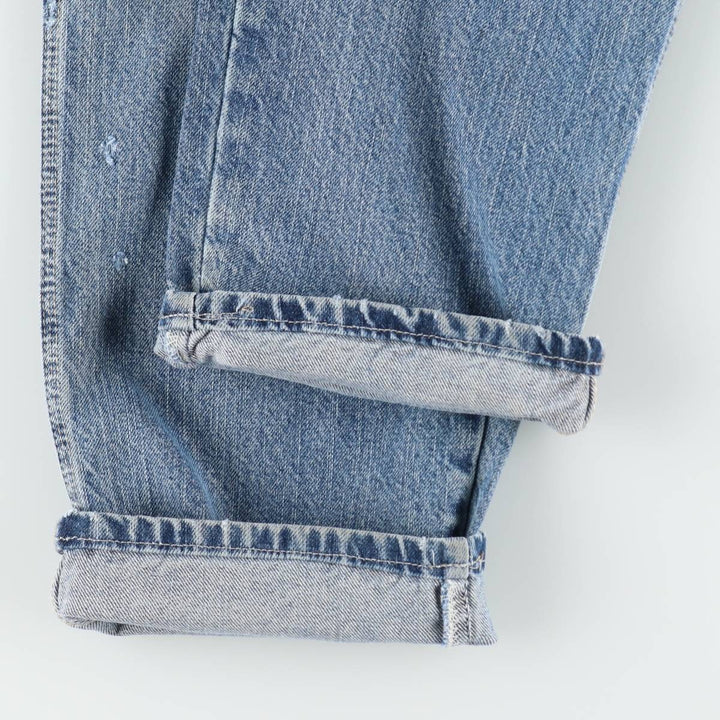 Dickies denim painter pants for men, equivalent to W33 cotton blue type Vintage Second Hand