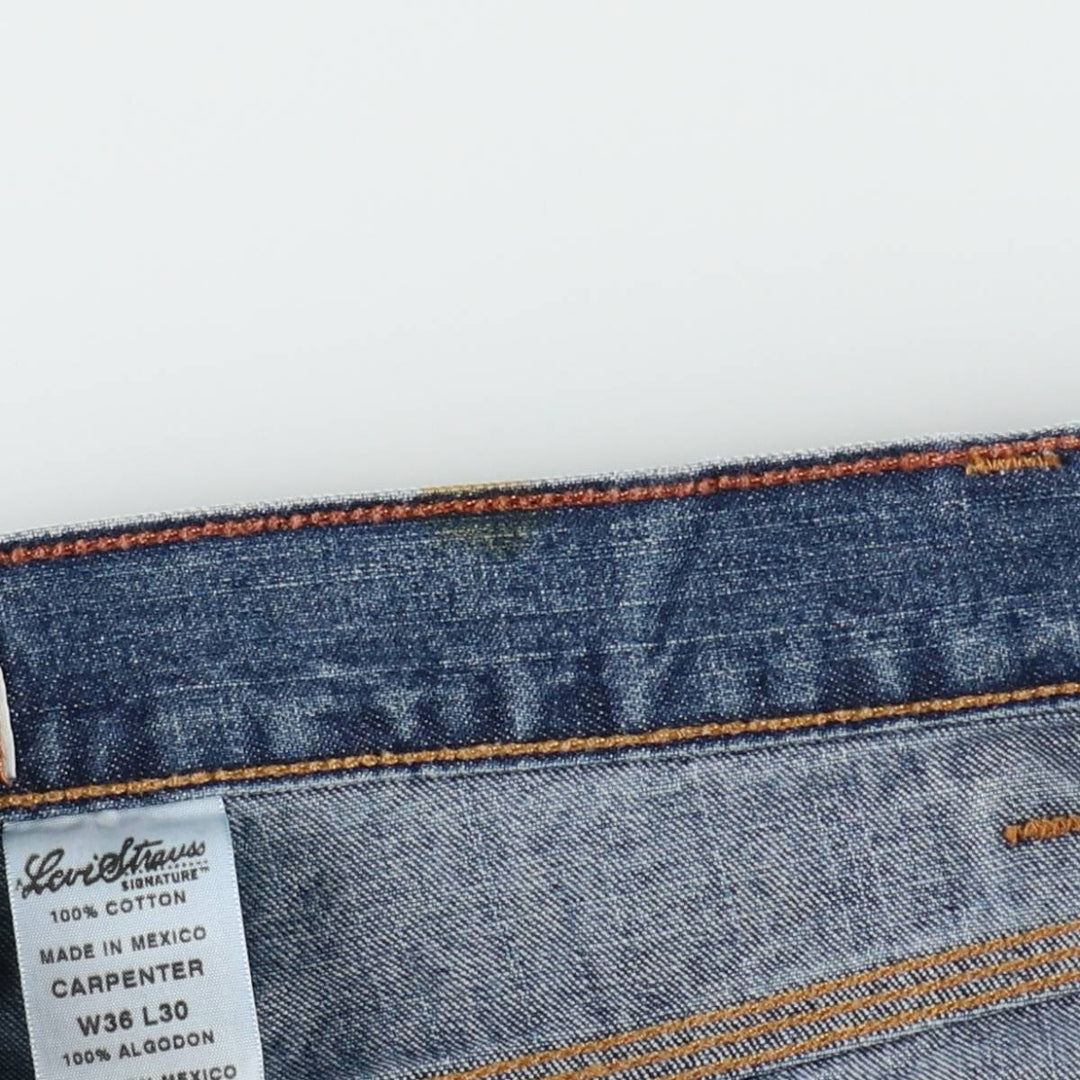 Levi's Signature Carpenter Denim Painter Pants, Men's Size W37 (approx.) cotton blue type Vintage Second Hand