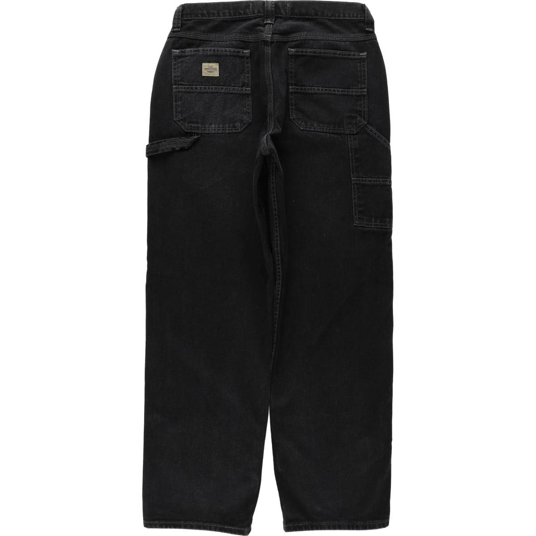 Lee DUNGAREES CARPENTER JEAN Denim Painter Pants, Men's W32 (approx.) cotton black type Vintage Second Hand
