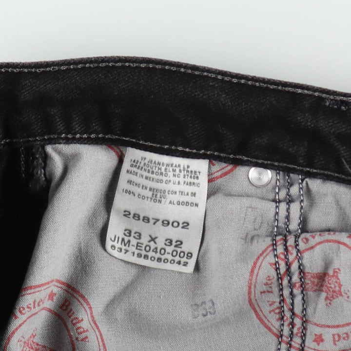 Lee DUNGAREES CARPENTER JEAN Denim Painter Pants, Men's W32 (approx.) cotton black type Vintage Second Hand