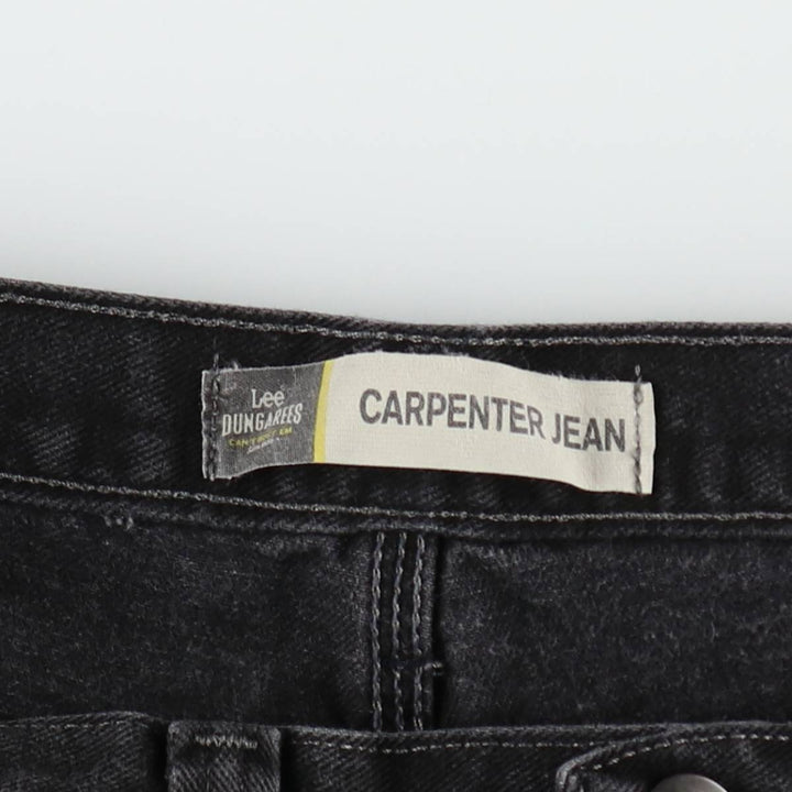 Lee DUNGAREES CARPENTER JEAN Denim Painter Pants, Men's W32 (approx.) cotton black type Vintage Second Hand