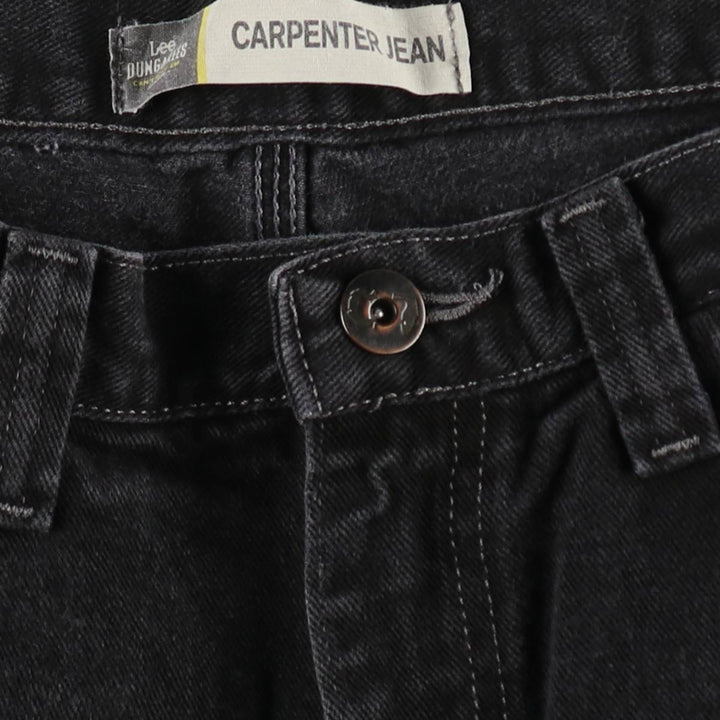 Lee DUNGAREES CARPENTER JEAN Denim Painter Pants, Men's W32 (approx.) cotton black type Vintage Second Hand