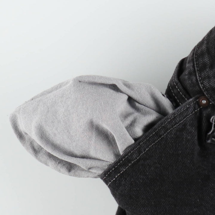 Lee DUNGAREES CARPENTER JEAN Denim Painter Pants, Men's W32 (approx.) cotton black type Vintage Second Hand