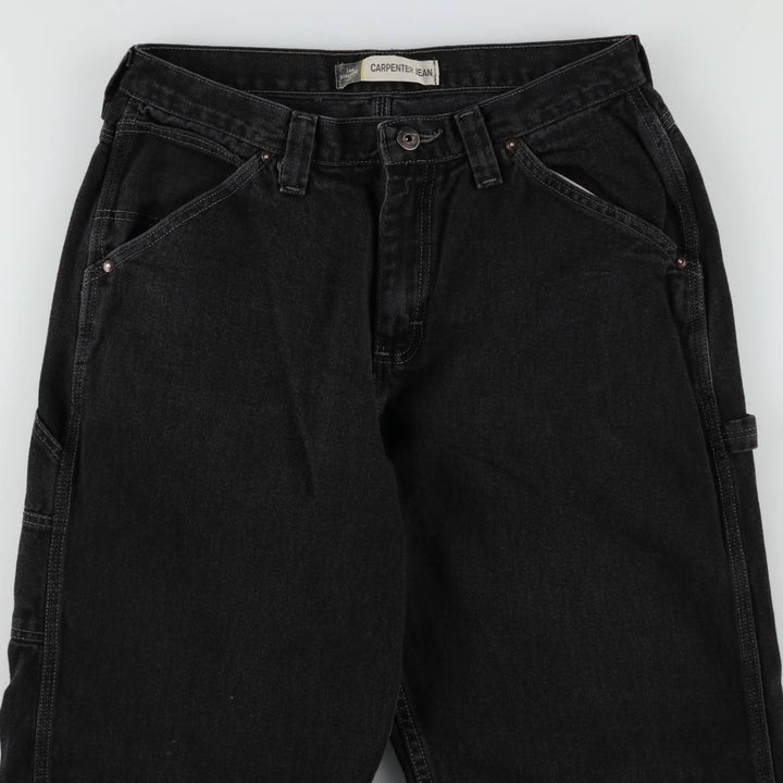 Lee DUNGAREES CARPENTER JEAN Denim Painter Pants, Men's W32 (approx.) cotton black type Vintage Second Hand