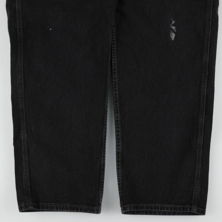 Lee DUNGAREES CARPENTER JEAN Denim Painter Pants, Men's W32 (approx.) cotton black type Vintage Second Hand