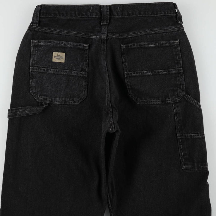 Lee DUNGAREES CARPENTER JEAN Denim Painter Pants, Men's W32 (approx.) cotton black type Vintage Second Hand