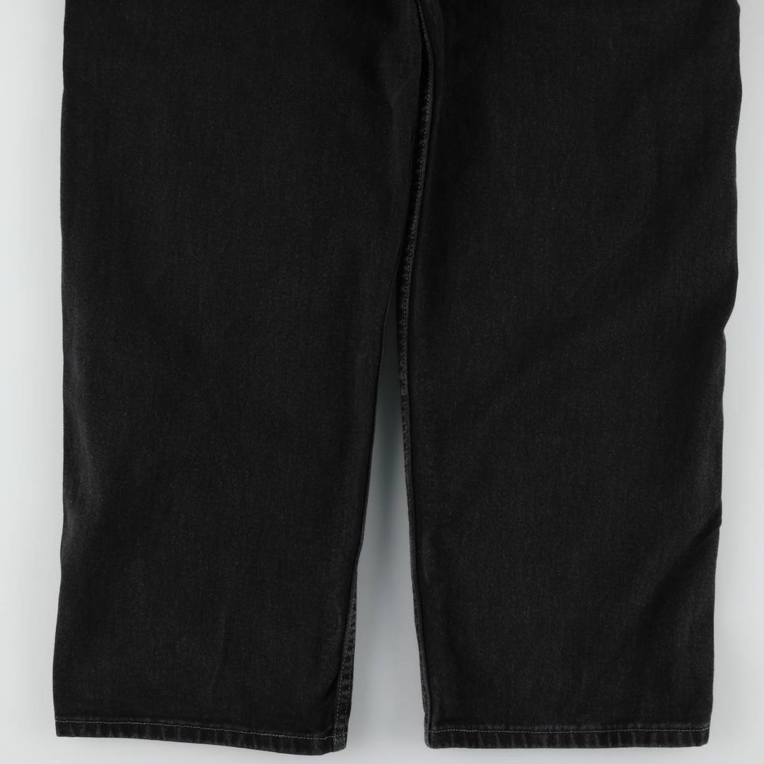 Lee DUNGAREES CARPENTER JEAN Denim Painter Pants, Men's W32 (approx.) cotton black type Vintage Second Hand