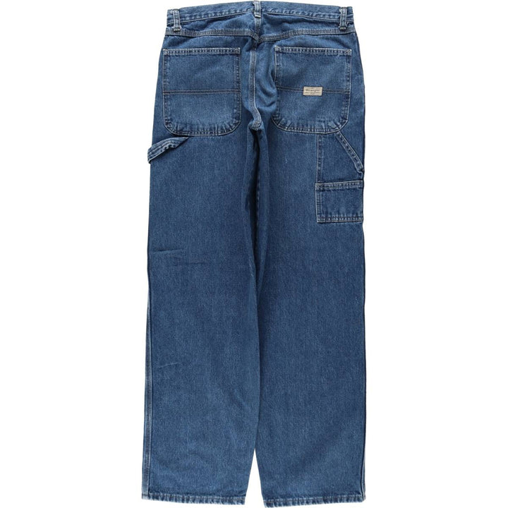 Wrangler Denim Painter Pants for Men, W32 equivalent cotton blue type Vintage Second Hand