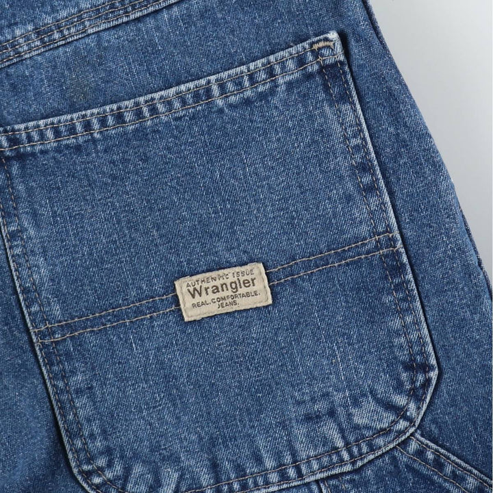 Wrangler Denim Painter Pants for Men, W32 equivalent cotton blue type Vintage Second Hand