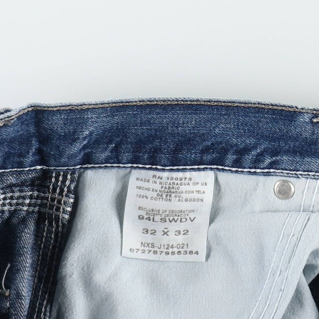 Wrangler Denim Painter Pants for Men, W32 equivalent cotton blue type Vintage Second Hand