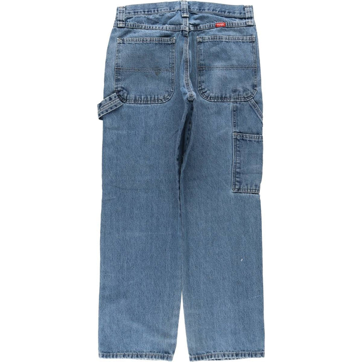 Wrangler Denim Painter Pants for Men, W32 equivalent cotton blue type Vintage Second Hand