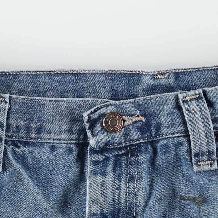 Wrangler Denim Painter Pants for Men, W32 equivalent cotton blue type Vintage Second Hand