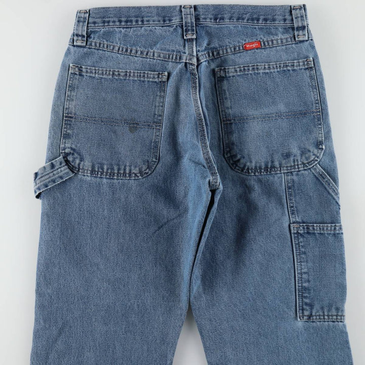 Wrangler Denim Painter Pants for Men, W32 equivalent cotton blue type Vintage Second Hand