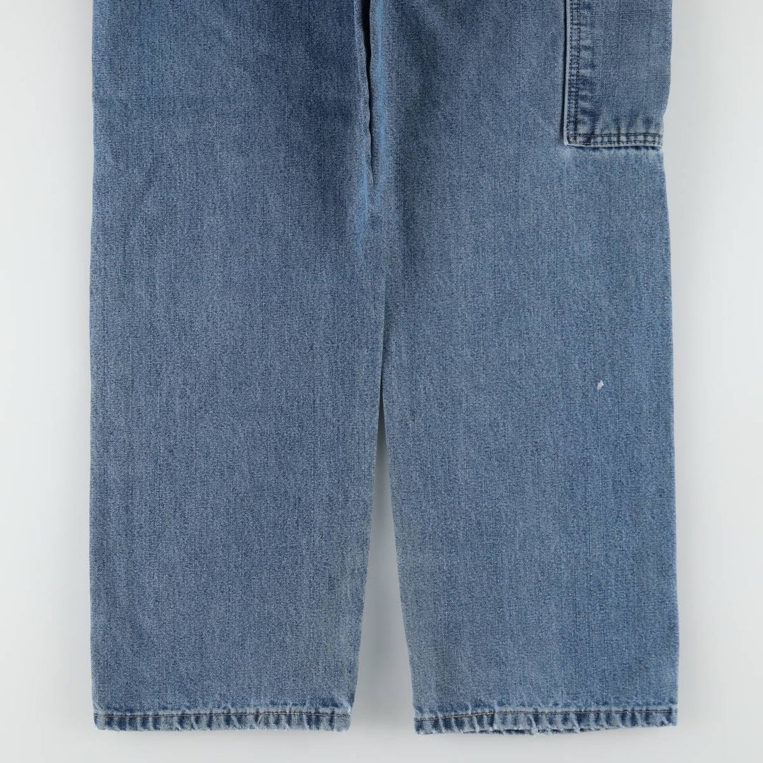 Wrangler Denim Painter Pants for Men, W32 equivalent cotton blue type Vintage Second Hand