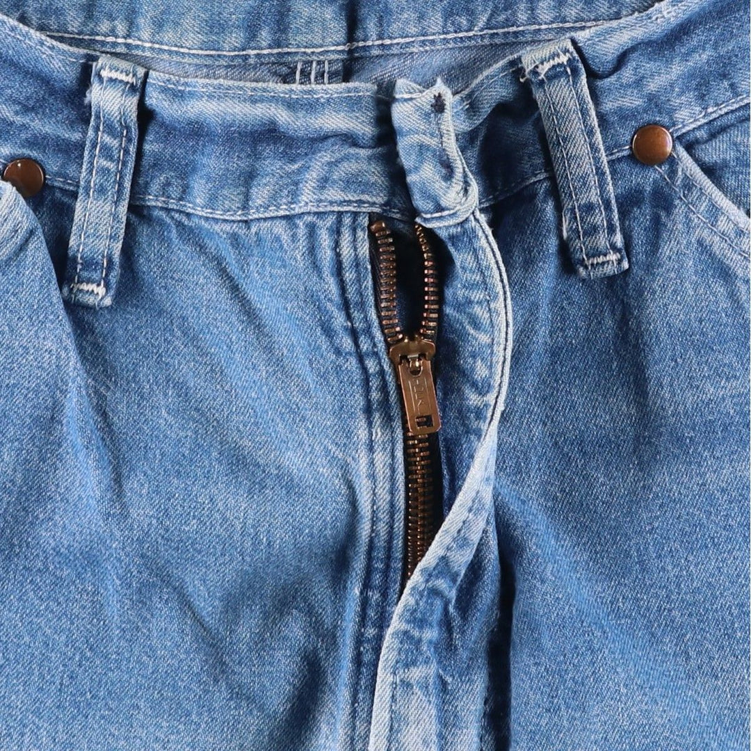 80'S Big Ben denim painter pants, men's size W34 (approx.), vintage. unclear blue type Vintage Second Hand