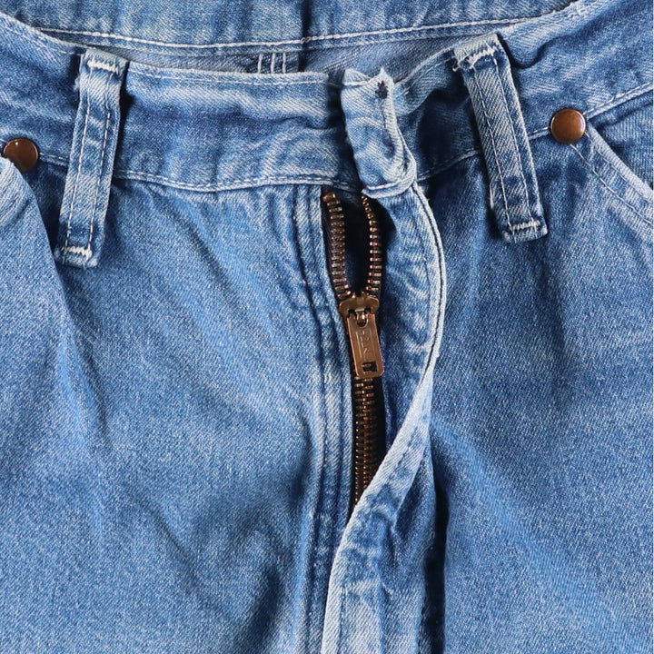 80'S Big Ben denim painter pants, men's size W34 (approx.), vintage. unclear blue type Vintage Second Hand