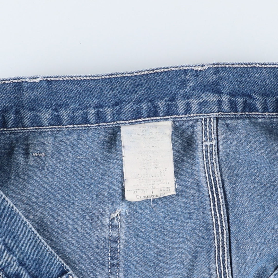Carhartt Dungaree Fit Denim Painter Pants, Men's W39 (approx.) unclear blue type Vintage Second Hand