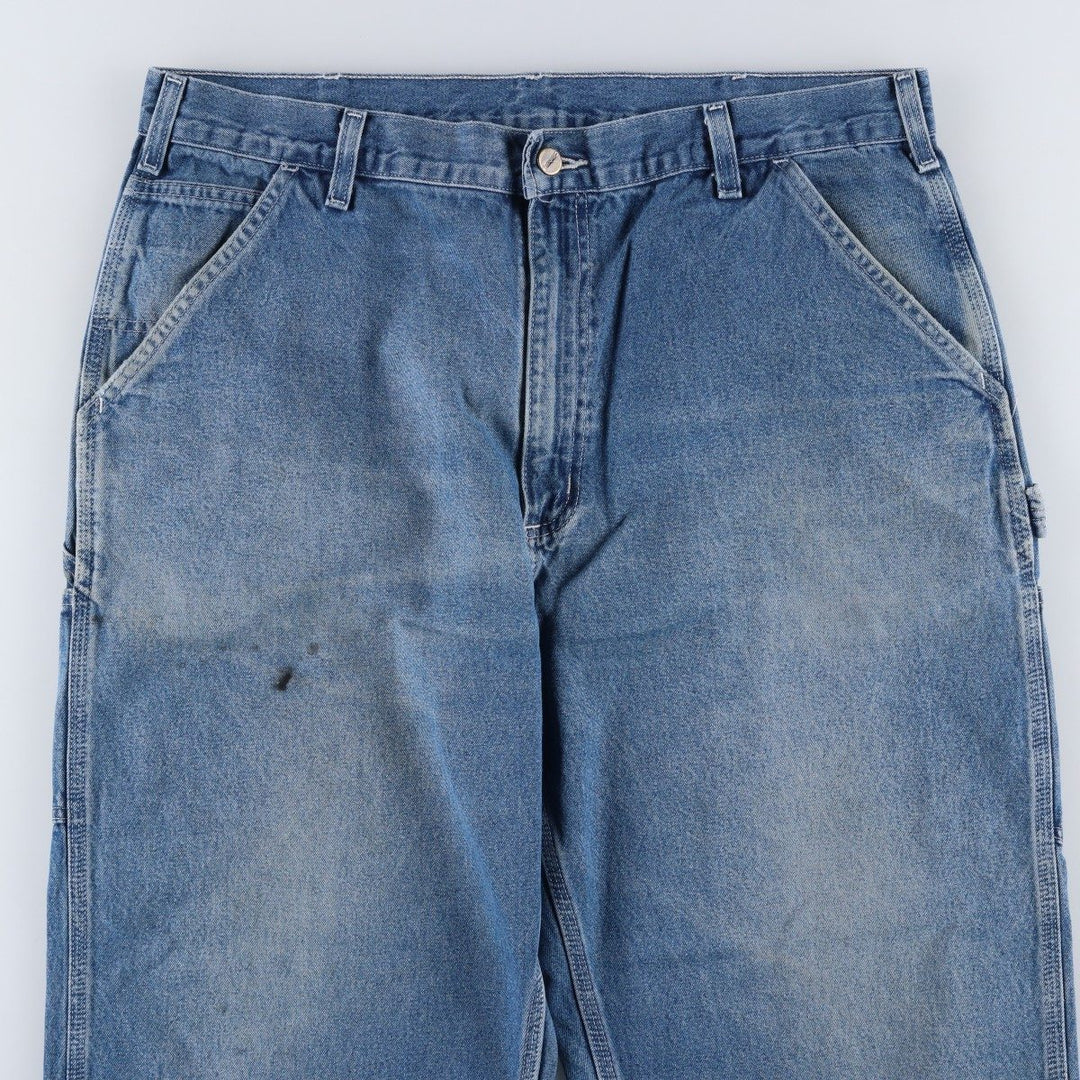 Carhartt Dungaree Fit Denim Painter Pants, Men's W39 (approx.) unclear blue type Vintage Second Hand