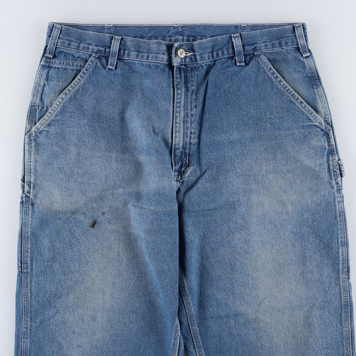 Carhartt Dungaree Fit Denim Painter Pants, Men's W39 (approx.) unclear blue type Vintage Second Hand