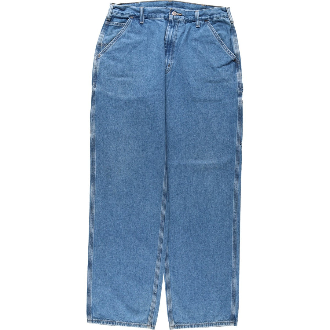 Carhartt Dungaree Fit Denim Painter Pants, Men's, W36 equivalent cotton blue type Vintage Second Hand