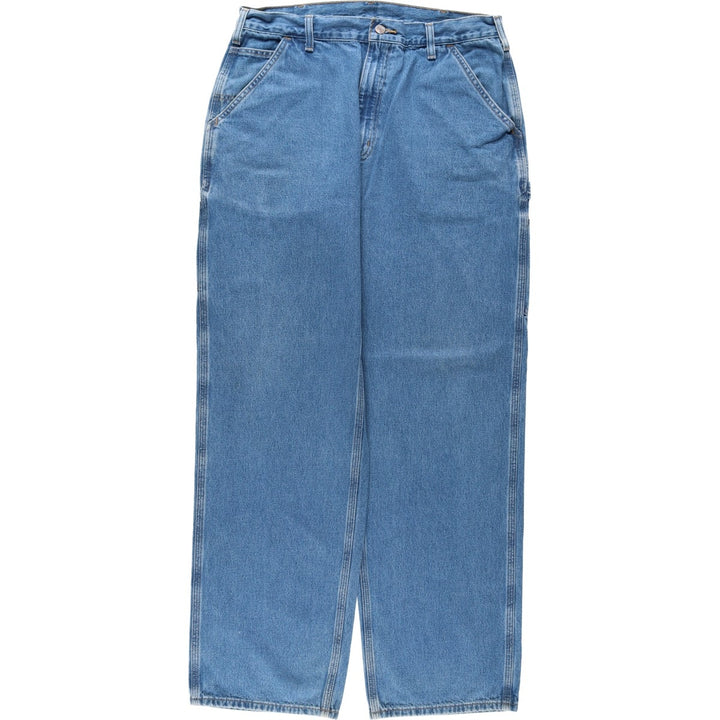 Carhartt Dungaree Fit Denim Painter Pants, Men's, W36 equivalent cotton blue type Vintage Second Hand
