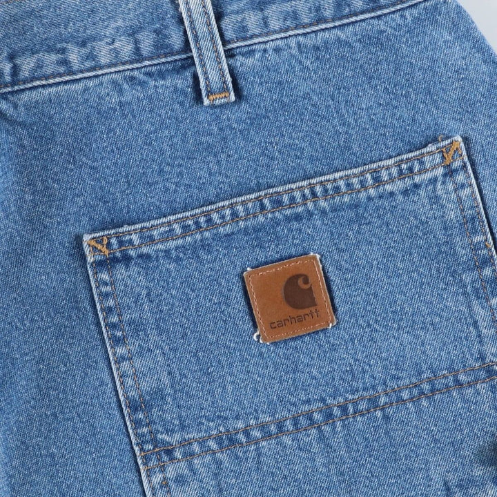 Carhartt Dungaree Fit Denim Painter Pants, Men's, W36 equivalent cotton blue type Vintage Second Hand
