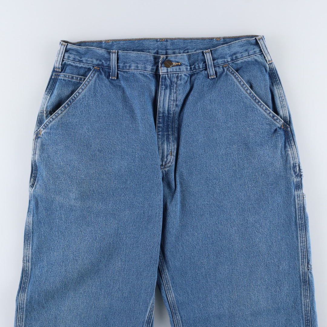 Carhartt Dungaree Fit Denim Painter Pants, Men's, W36 equivalent cotton blue type Vintage Second Hand