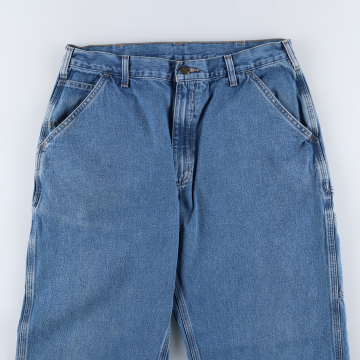 Carhartt Dungaree Fit Denim Painter Pants, Men's, W36 equivalent cotton blue type Vintage Second Hand
