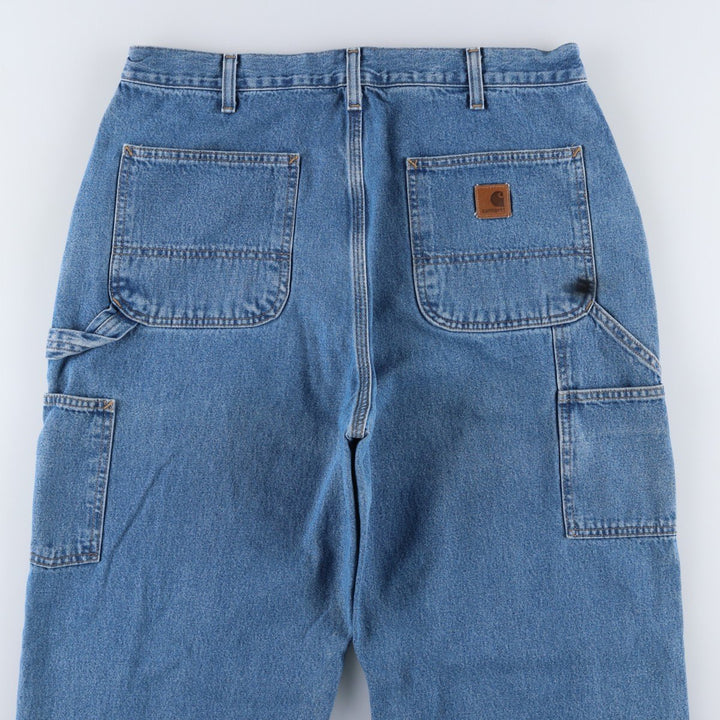 Carhartt Dungaree Fit Denim Painter Pants, Men's, W36 equivalent cotton blue type Vintage Second Hand