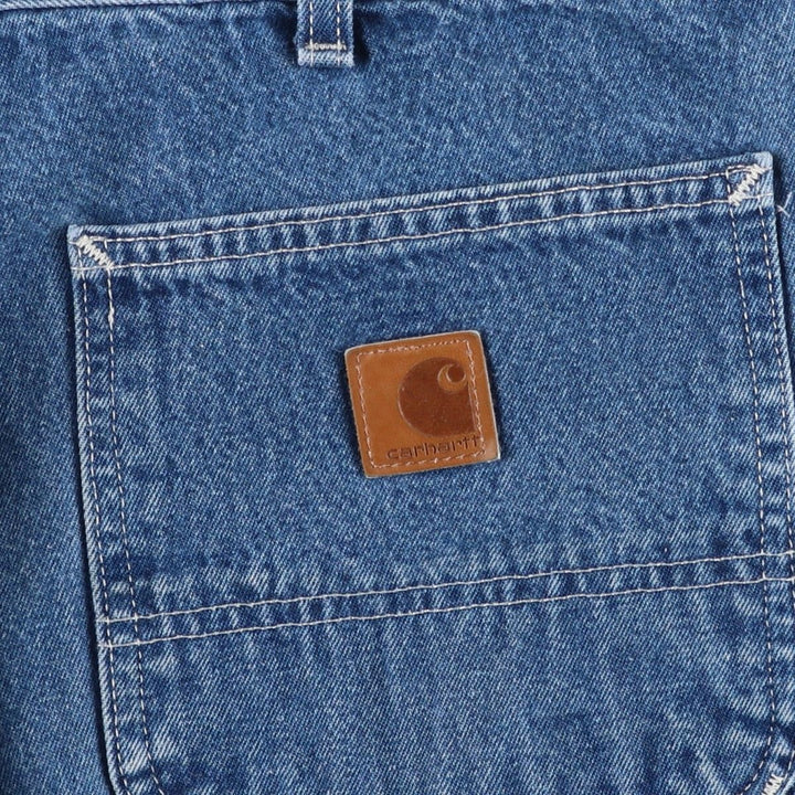 Carhartt Dungaree Fit Denim Painter Pants, Men's, W36 equivalent cotton blue type Vintage Second Hand