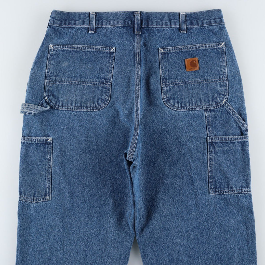 Carhartt Dungaree Fit Denim Painter Pants, Men's, W36 equivalent cotton blue type Vintage Second Hand