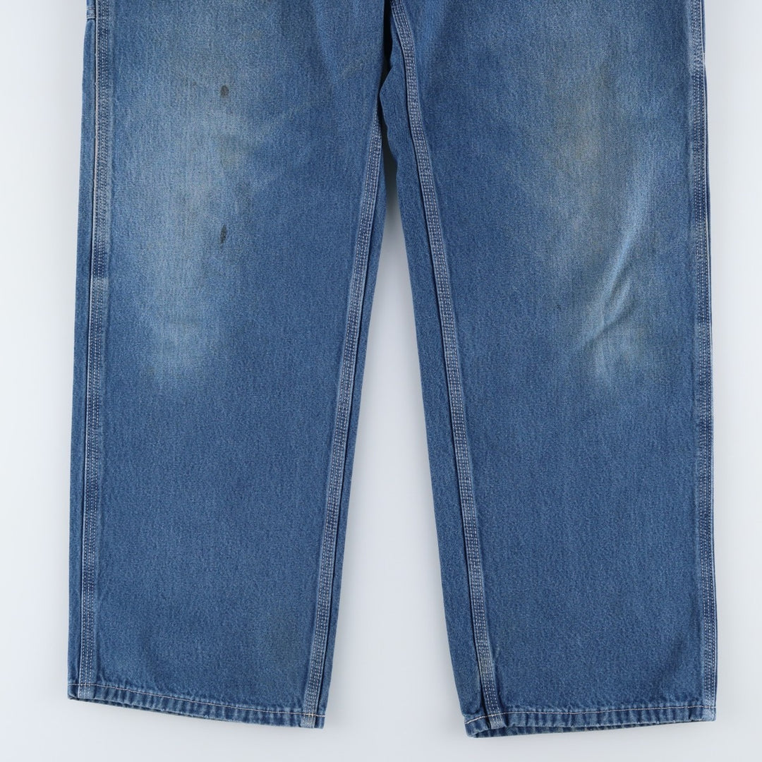 Carhartt Original Dungaree Fit Denim Painter Pants, Men's, W35 equivalent cotton blue type Vintage Second Hand