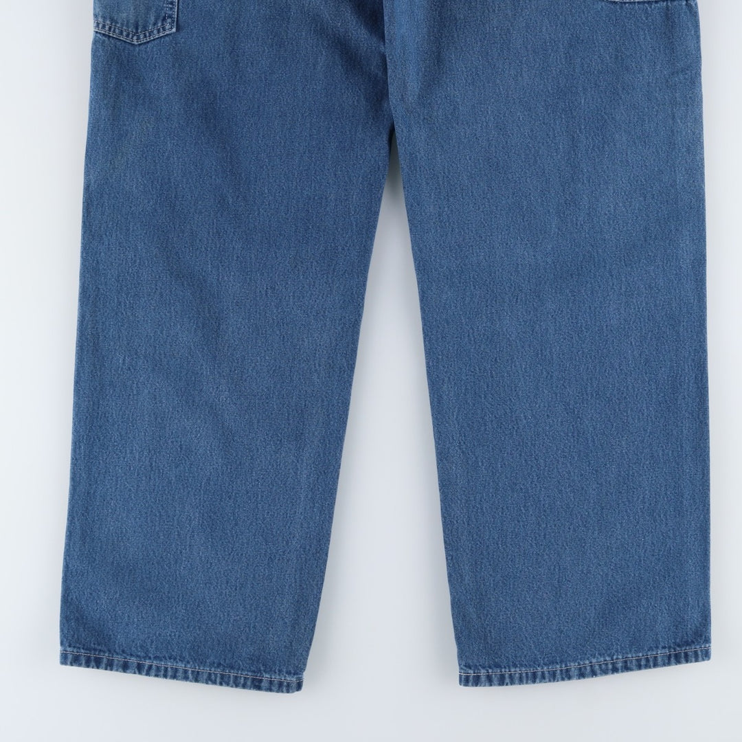 Carhartt Original Dungaree Fit Denim Painter Pants, Men's, W35 equivalent cotton blue type Vintage Second Hand