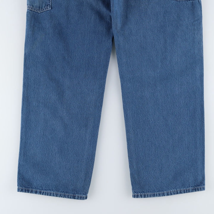 Carhartt Original Dungaree Fit Denim Painter Pants, Men's, W35 equivalent cotton blue type Vintage Second Hand