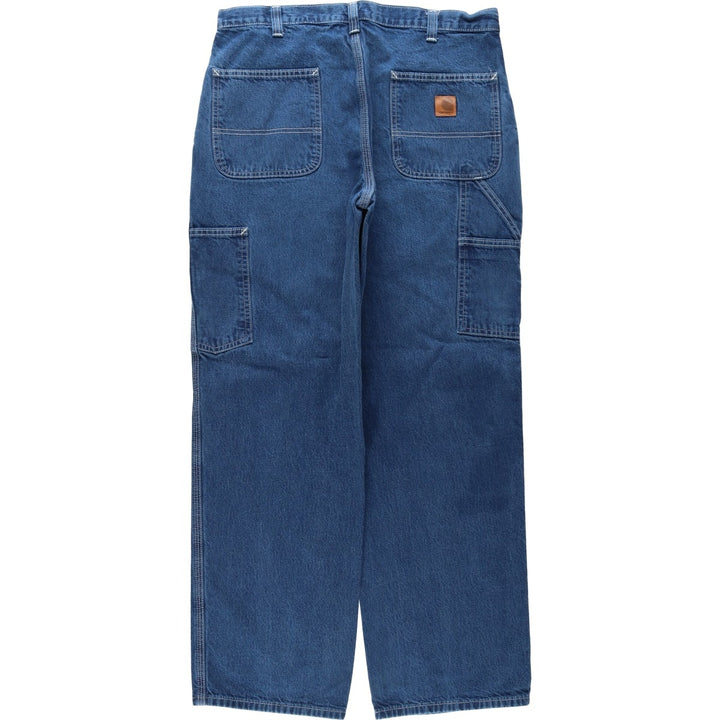 Carhartt Dungaree Fit Denim Painter Pants, Men's, W35 equivalent cotton blue type Vintage Second Hand
