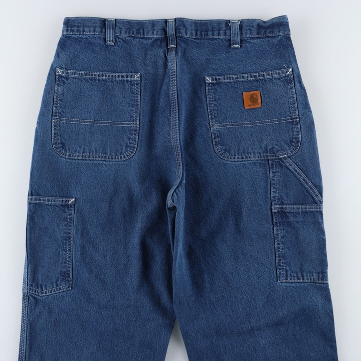 Carhartt Dungaree Fit Denim Painter Pants, Men's, W35 equivalent cotton blue type Vintage Second Hand