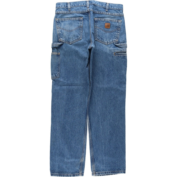 Carhartt Relaxed Fit Denim Painter Pants, Men's, W34 equivalent cotton blue type Vintage Second Hand