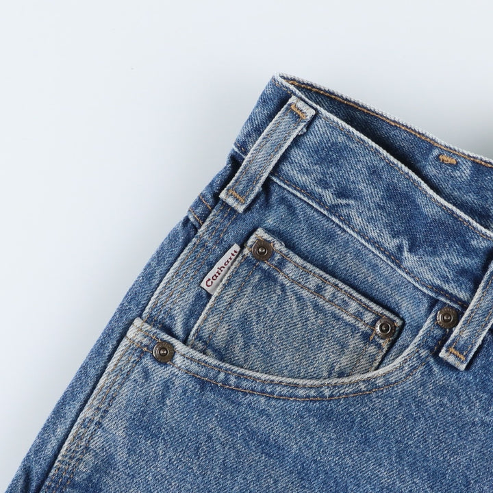 Carhartt Relaxed Fit Denim Painter Pants, Men's, W34 equivalent cotton blue type Vintage Second Hand