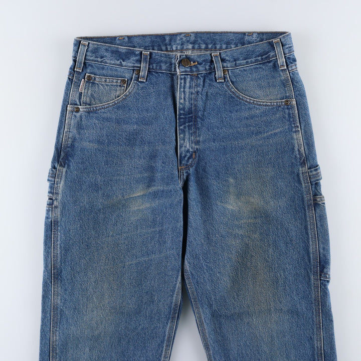 Carhartt Relaxed Fit Denim Painter Pants, Men's, W34 equivalent cotton blue type Vintage Second Hand