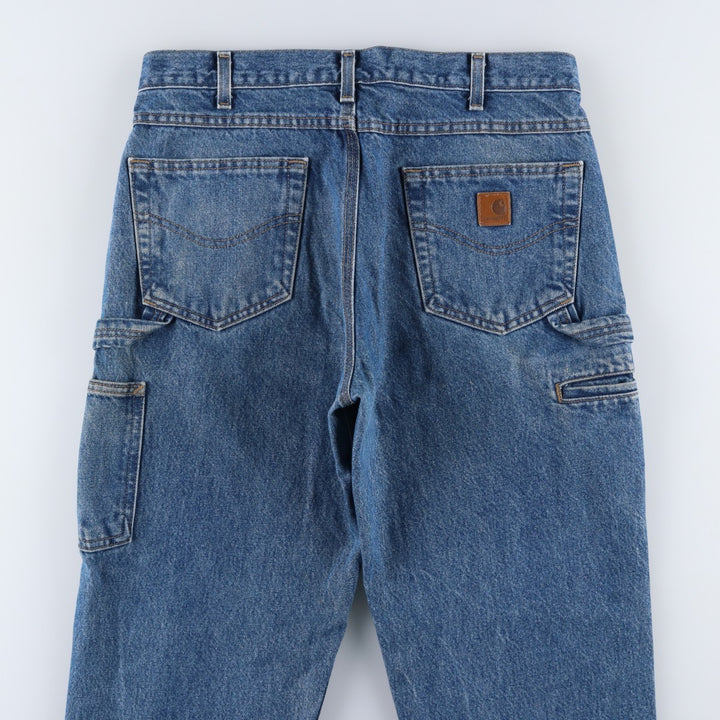 Carhartt Relaxed Fit Denim Painter Pants, Men's, W34 equivalent cotton blue type Vintage Second Hand