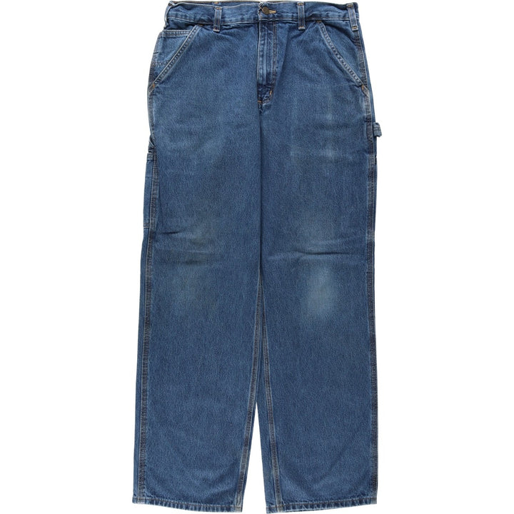 Carhartt Loose Original Fit Denim Painter Pants, Men's, Size W32 cotton blue type Vintage Second Hand