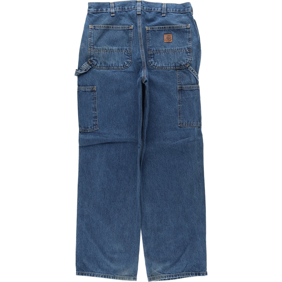 Carhartt Loose Original Fit Denim Painter Pants, Men's, Size W32 cotton blue type Vintage Second Hand