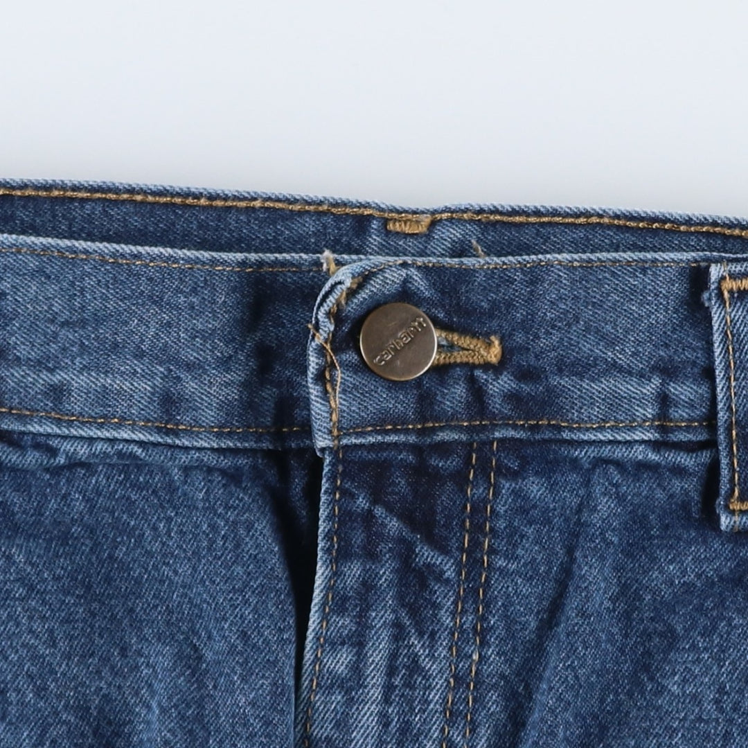 Carhartt Loose Original Fit Denim Painter Pants, Men's, Size W32 cotton blue type Vintage Second Hand