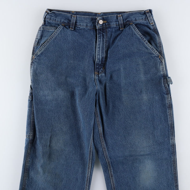 Carhartt Loose Original Fit Denim Painter Pants, Men's, Size W32 cotton blue type Vintage Second Hand