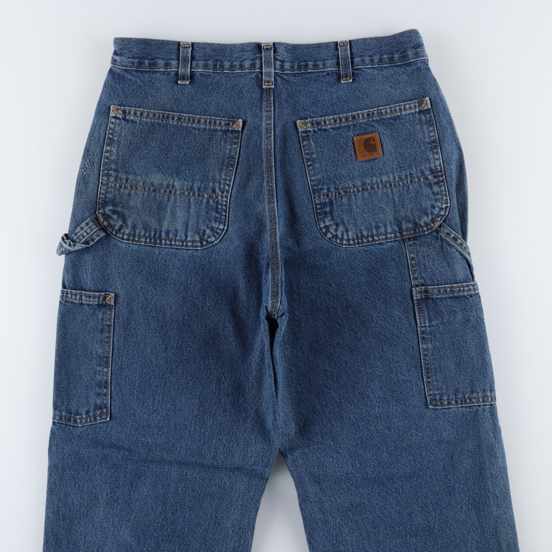 Carhartt Loose Original Fit Denim Painter Pants, Men's, Size W32 cotton blue type Vintage Second Hand