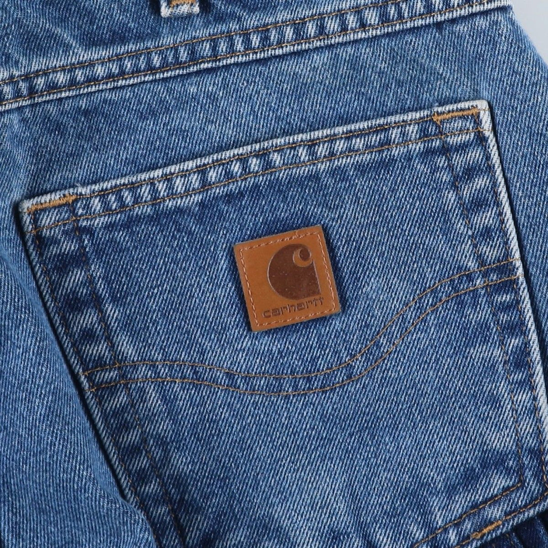 Carhartt Relaxed Fit Denim Painter Pants, Men's Size W32 (approx.) cotton blue type Vintage Second Hand