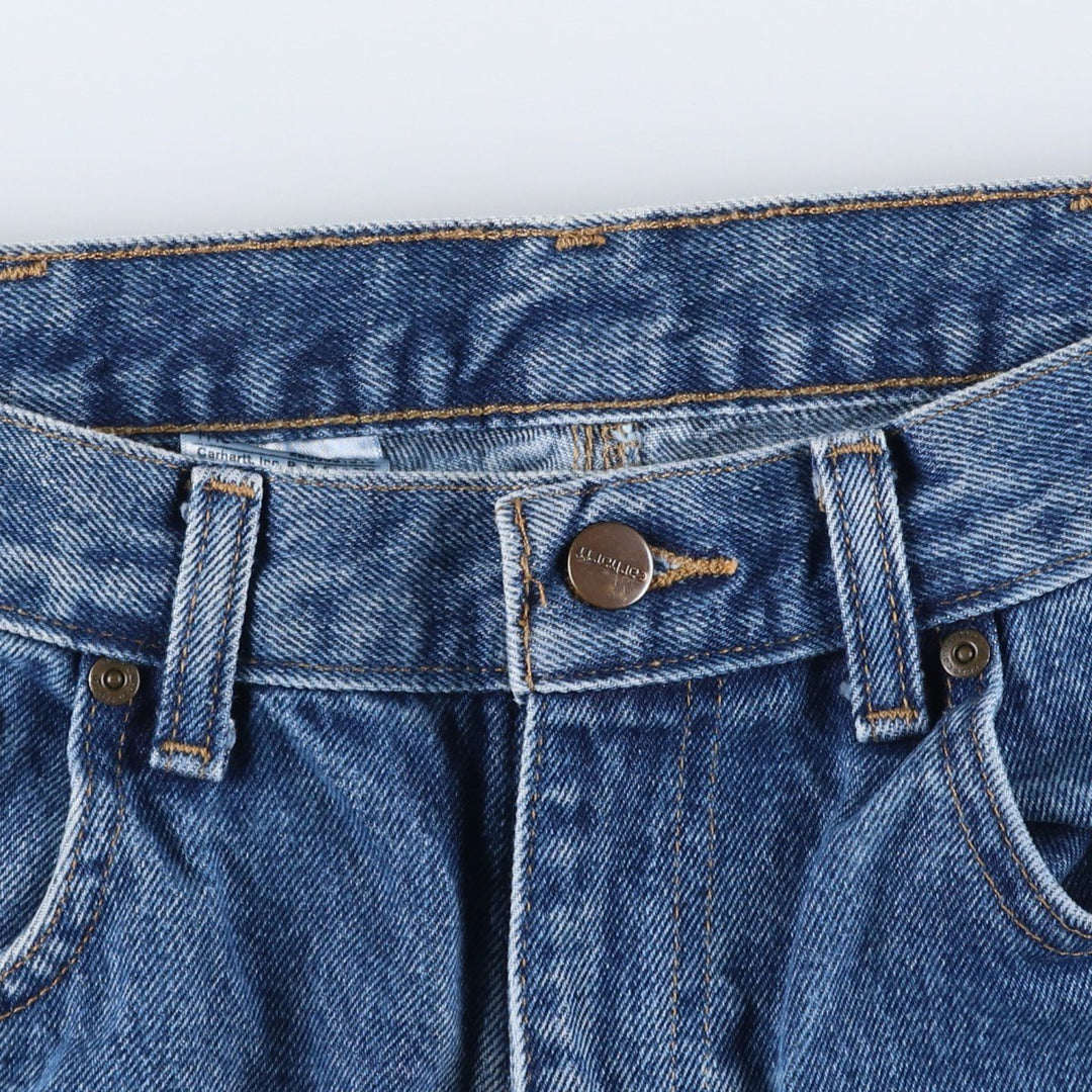 Carhartt Relaxed Fit Denim Painter Pants, Men's Size W32 (approx.) cotton blue type Vintage Second Hand